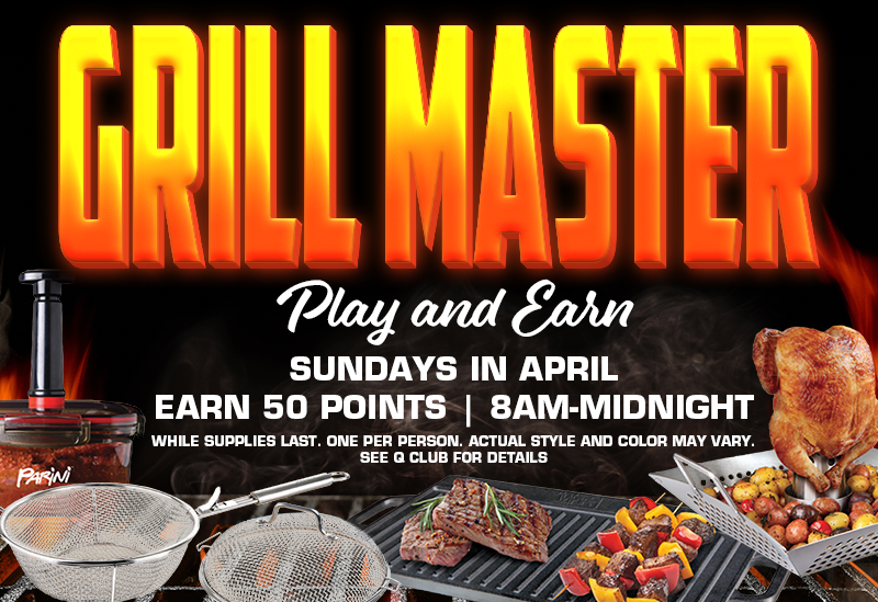 Grill Master Play and Earn - April 2024 Promo